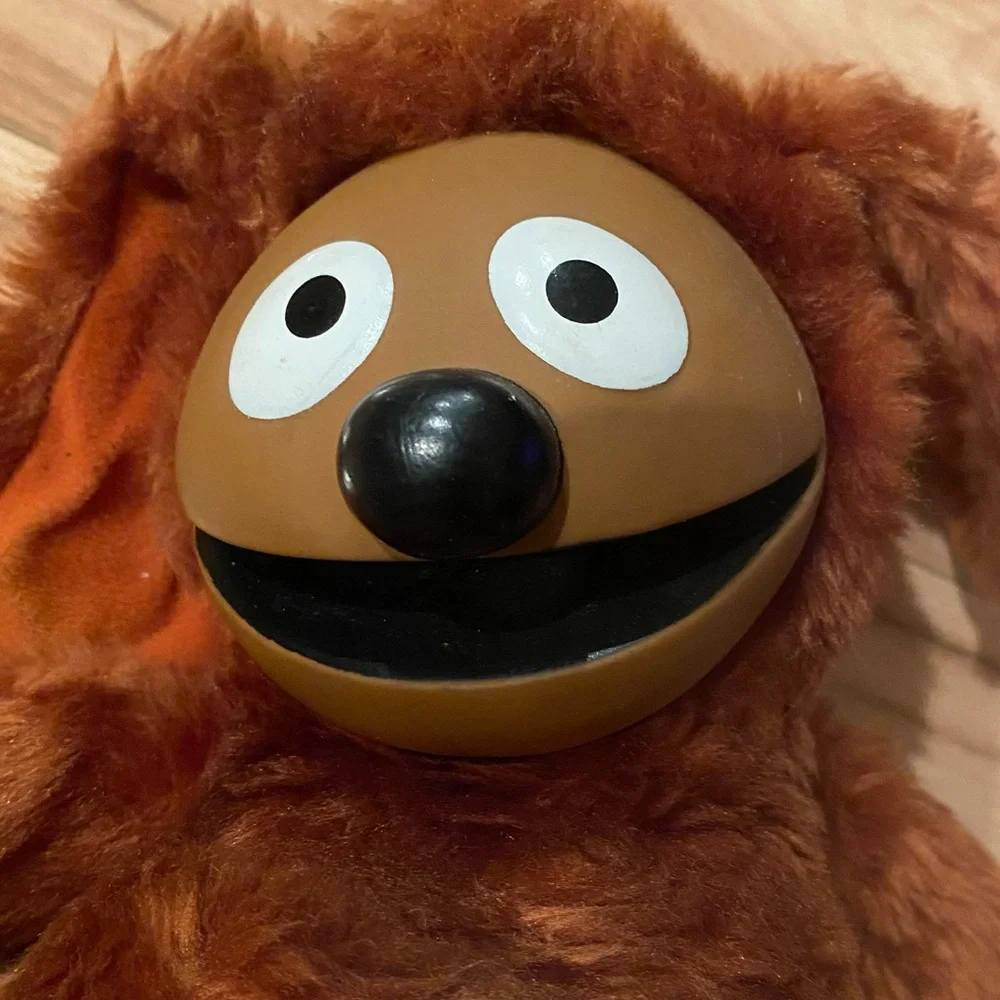 Vintage 1989 Rowlf Muppet stuffed toy collectible—Rare - Picture 3 of 7